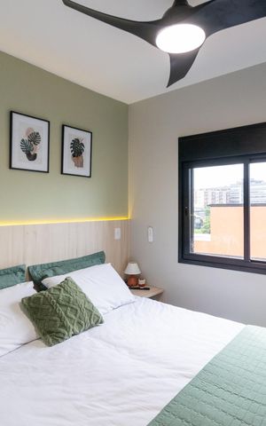 Apartamento para alugar com 30m², 1 quarto e sem vagaQuarto 