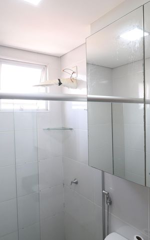 Apartamento para alugar com 58m², 2 quartos e 1 vagaBanheiro do Quarto 1
