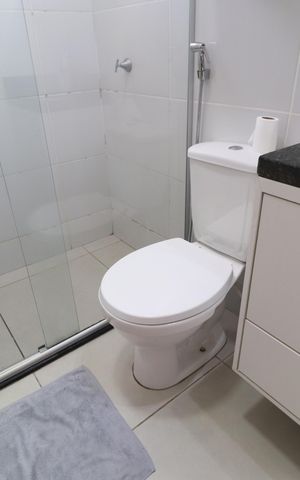 Apartamento para alugar com 58m², 2 quartos e 1 vagaBanheiro do Quarto 1