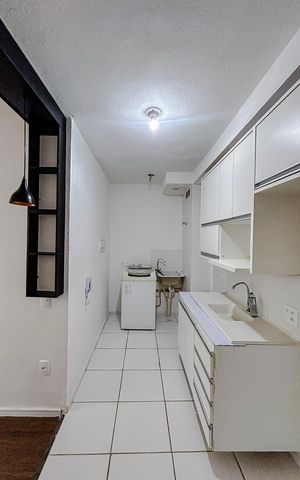 Apartamento para alugar com 34m², 2 quartos e sem vagaCozinha e Área de Serviço