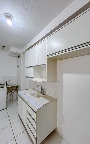 Apartamento para alugar com 34m², 2 quartos e sem vagaCozinha e Área de Serviço