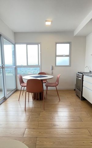 Apartamento para alugar com 52m², 1 quarto e 1 vaga Apartamento para alugar com 52m², 1 quarto e 1 vagaSala
