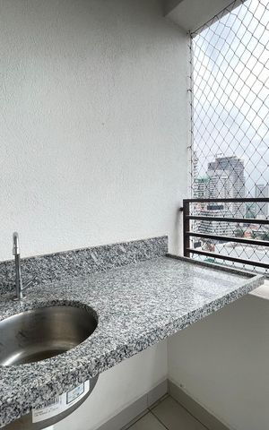 Apartamento para alugar com 52m², 1 quarto e 1 vaga Apartamento para alugar com 52m², 1 quarto e 1 vagaVaranda