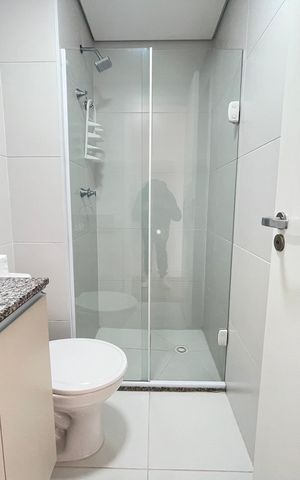Apartamento para alugar com 52m², 1 quarto e 1 vaga Apartamento para alugar com 52m², 1 quarto e 1 vagaBanheiro Social