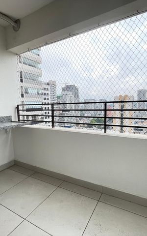 Apartamento para alugar com 52m², 1 quarto e 1 vaga Apartamento para alugar com 52m², 1 quarto e 1 vagaVaranda