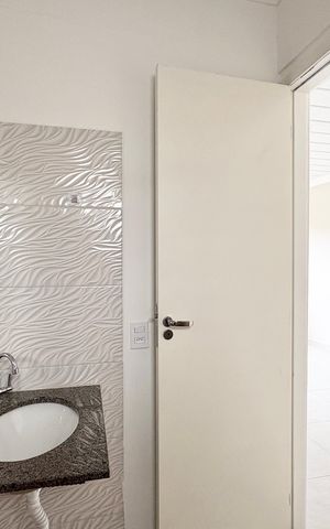 Studio para alugar com 29m², 1 quarto e sem vaga Studio para alugar com 29m², 1 quarto e sem vagaBanheiro