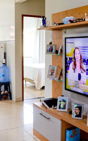 Casa para alugar com 50m², 2 quartos e 2 vagas