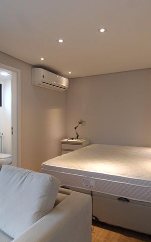 Apartamento para alugar com 32m², 1 quarto e 1 vagaQuarto Suíte