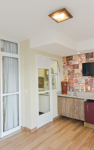 Apartamento para alugar com 68m², 2 quartos e 1 vagaVaranda da Sala