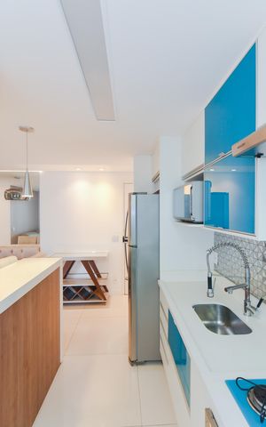Apartamento para alugar com 68m², 2 quartos e 1 vagaCozinha