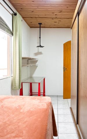 Casa para alugar com 133m², 2 quartos e 3 vagas Casa para alugar com 133m², 2 quartos e 3 vagasQuarto 1