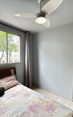 Apartamento para alugar com 55m², 2 quartos e 1 vaga