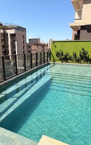 Apartamento para alugar com 54m², 1 quarto e 1 vagaÁrea comum - Piscina