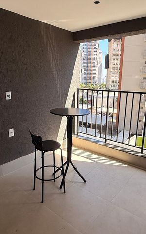 Apartamento para alugar com 54m², 1 quarto e 1 vagaSacada