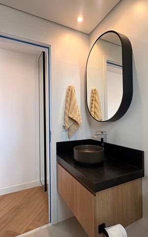 Apartamento à venda com 117m², 3 quartos e 2 vagas Apartamento à venda com 117m², 3 quartos e 2 vagasBanheiro da Suíte 1