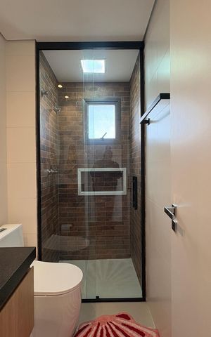 Apartamento à venda com 117m², 3 quartos e 2 vagas Apartamento à venda com 117m², 3 quartos e 2 vagasBanheiro da Suíte 1