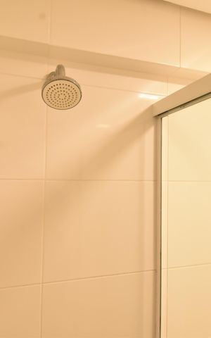 Studio para alugar com 32m², 1 quarto e sem vagaBanheiro do Studio