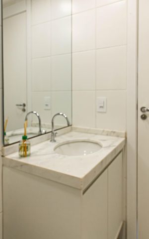 Apartamento para alugar com 50m², 2 quartos e sem vaga Apartamento para alugar com 50m², 2 quartos e sem vagaBanheiro