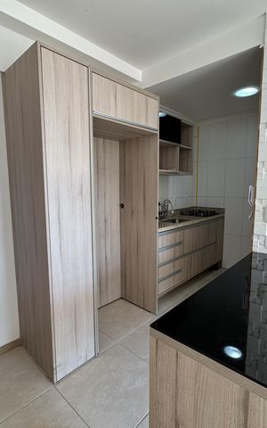 Apartamento para alugar com 32m², 1 quarto e 1 vaga Apartamento para alugar com 32m², 1 quarto e 1 vagaCozinha