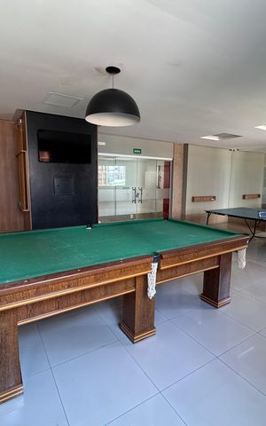 Apartamento para alugar com 32m², 1 quarto e 1 vaga Apartamento para alugar com 32m², 1 quarto e 1 vagaSala de Jogos