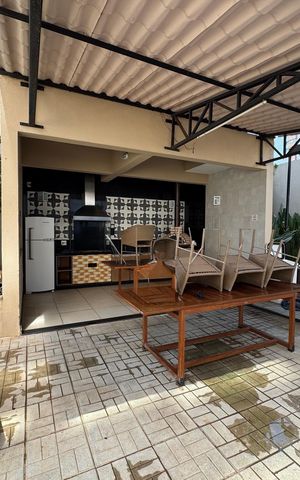 Apartamento para alugar com 32m², 1 quarto e 1 vaga Apartamento para alugar com 32m², 1 quarto e 1 vagaÁrea comum - Churrasqueira