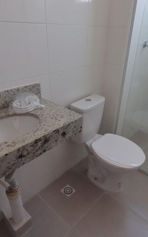 Apartamento para alugar com 52m², 2 quartos e 1 vaga Apartamento para alugar com 52m², 2 quartos e 1 vagaBanheiro do Quarto 2