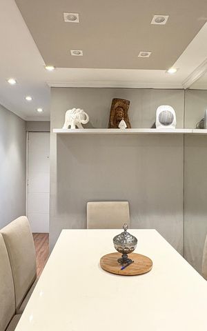 Apartamento à venda com 75m², 3 quartos e 2 vagasSala de Jantar