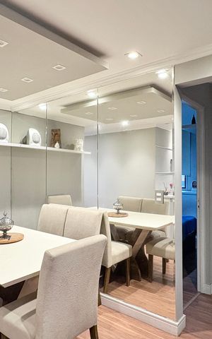 Apartamento à venda com 75m², 3 quartos e 2 vagasSala de Jantar
