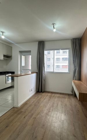 Apartamento para alugar com 48m², 1 quarto e 1 vaga Apartamento para alugar com 48m², 1 quarto e 1 vagaSala