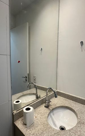 Apartamento para alugar com 48m², 1 quarto e 1 vaga Apartamento para alugar com 48m², 1 quarto e 1 vagaBanheiro