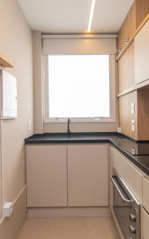 Apartamento para alugar com 42m², 1 quarto e 1 vaga