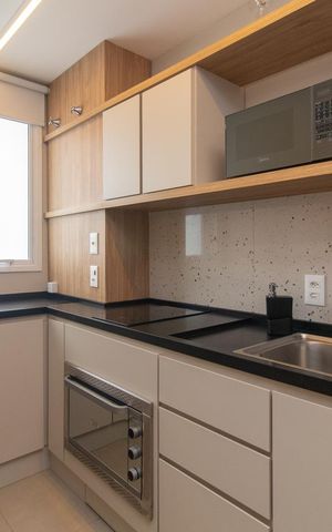 Apartamento para alugar com 42m², 1 quarto e 1 vaga