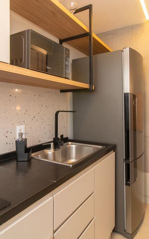Apartamento para alugar com 42m², 1 quarto e 1 vaga