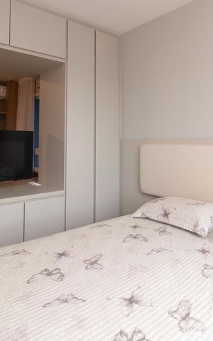 Apartamento para alugar com 42m², 1 quarto e 1 vaga