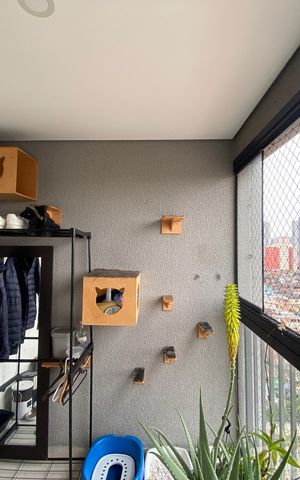 Apartamento para alugar com 40m², 1 quarto e 1 vaga Apartamento para alugar com 40m², 1 quarto e 1 vagaVaranda 1