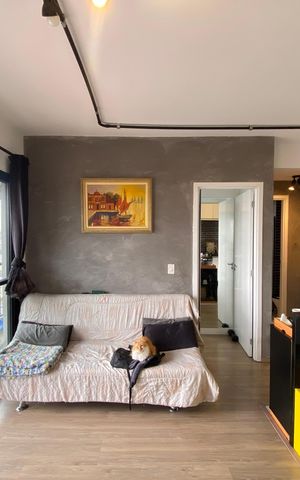 Apartamento para alugar com 40m², 1 quarto e 1 vaga Apartamento para alugar com 40m², 1 quarto e 1 vagaSala - Cozinha