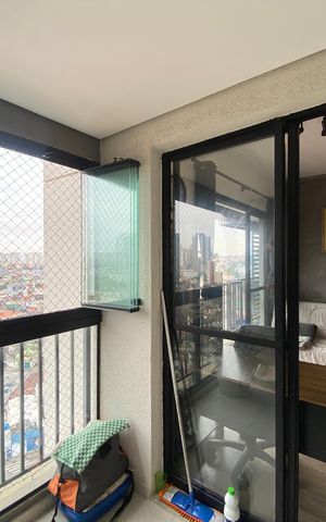 Apartamento para alugar com 40m², 1 quarto e 1 vaga Apartamento para alugar com 40m², 1 quarto e 1 vagaVaranda 1