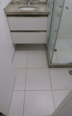 Apartamento para alugar com 74m², 3 quartos e 1 vagaBanheiro suite 