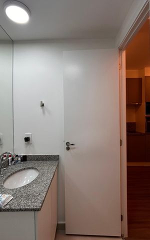 Apartamento à venda com 34m², 1 quarto e sem vaga Apartamento à venda com 34m², 1 quarto e sem vagaBanheiro da Suíte