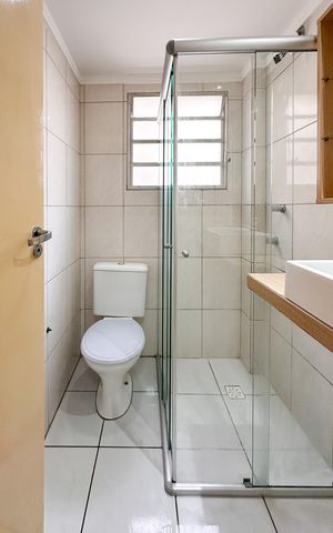 Apartamento à venda com 67m², 2 quartos e 1 vaga Apartamento à venda com 67m², 2 quartos e 1 vagaBanheiro Social