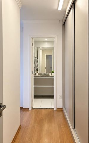 Apartamento à venda com 136m², 3 quartos e 2 vagas Apartamento à venda com 136m², 3 quartos e 2 vagasCorredor