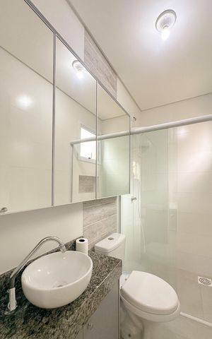 Apartamento para alugar com 60m², 2 quartos e 1 vagaBanheiro da Suíte