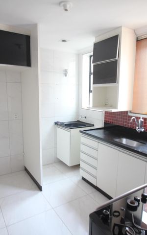 Apartamento para alugar com 45m², 2 quartos e 1 vagaCozinha e Área de Serviço