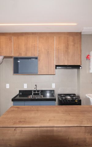 Apartamento para alugar com 56m², 2 quartos e 1 vagaSala / Cozinha