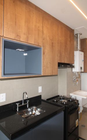 Apartamento para alugar com 56m², 2 quartos e 1 vagaSala / Cozinha