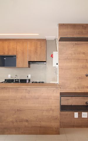 Apartamento para alugar com 56m², 2 quartos e 1 vagaSala / Cozinha