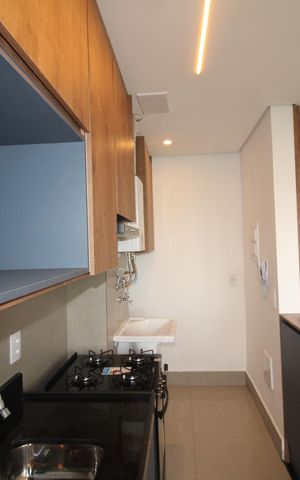 Apartamento para alugar com 56m², 2 quartos e 1 vagaSala / Cozinha