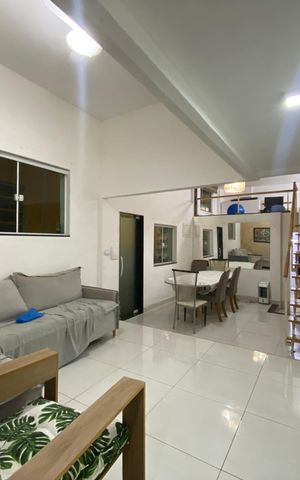 Casa para alugar com 80m², 2 quartos e sem vaga