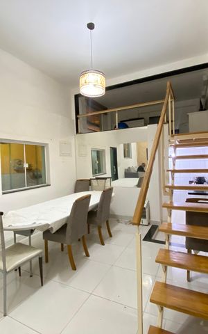 Casa para alugar com 80m², 2 quartos e sem vaga