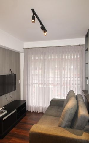 Studio para alugar com 50m², 2 quartos e 1 vagaSala / Cozinha